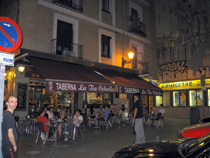 Taberna La Tia Cebolla - tapas bar we stopped at on Aug 30