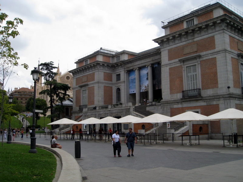 Exterior of the Museo del Prado